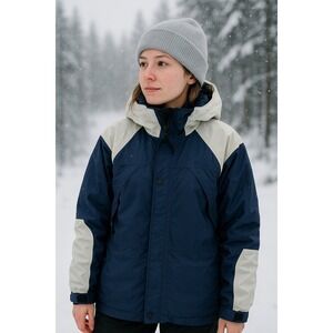 Helly Hansen Full Zip Jacket Windbreaker‎ Snow Skiing Womens Size L